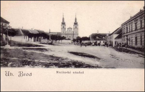 Uherský Brod - Mariánské náměstí