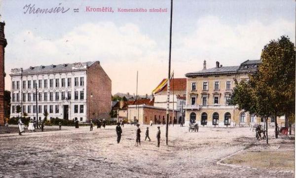 Kroměříž Komenského náměstí