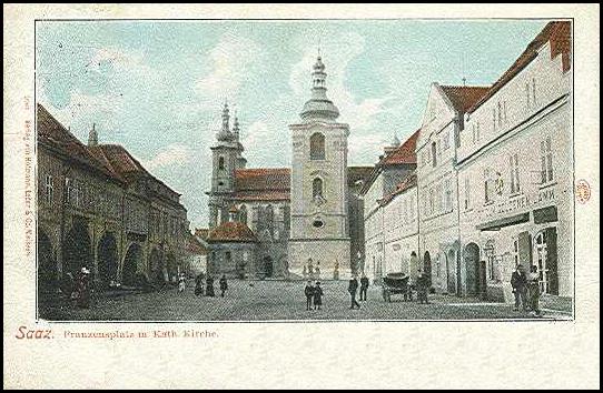 Žatec - Hošťálkovo náměstí