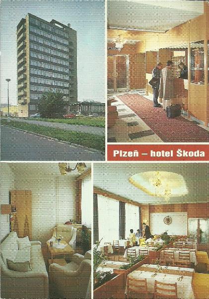 Plzeň - hotel Škoda