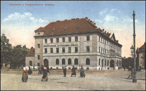 České Budějovice - pošta
