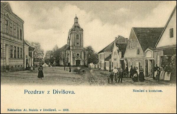 Divišov - Horní náměstí