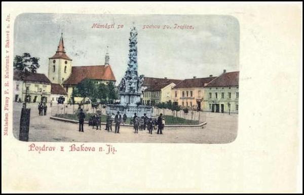 Bakov - náměstí