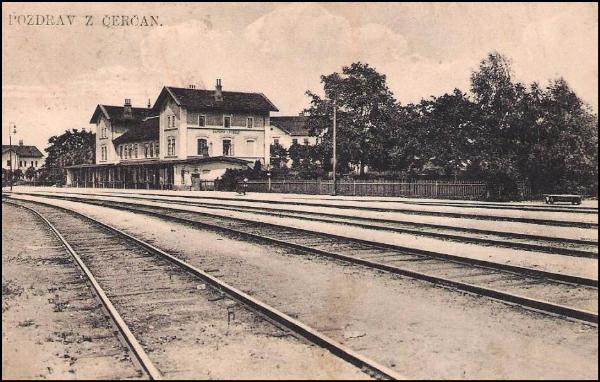 Čerčany - nádraží