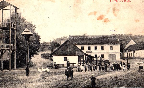 Libkovice pod Řípem 1908a